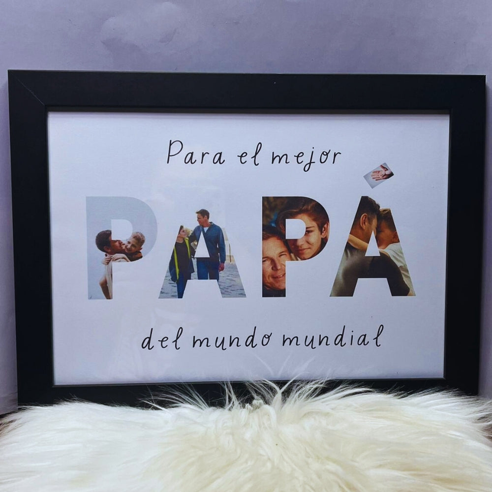 Cuadros personalizados para el Dia del Padre
