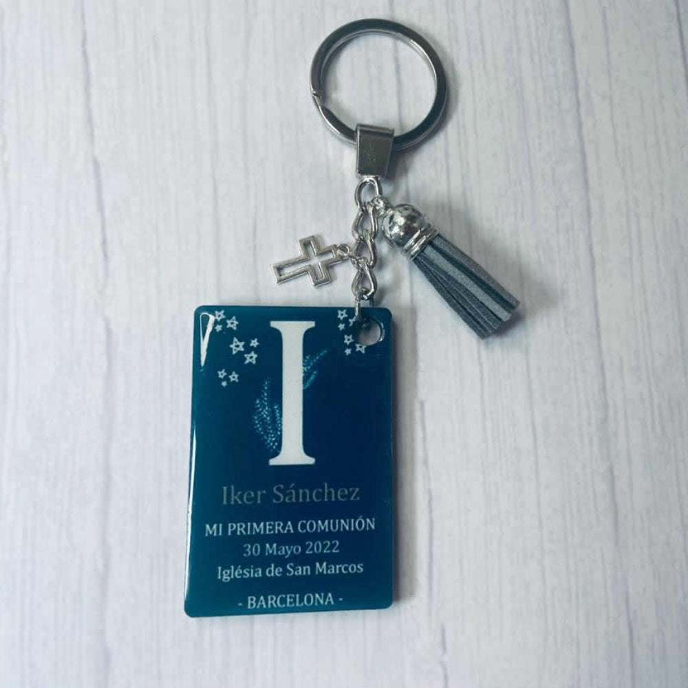 Llaveros personalizados para comuniones