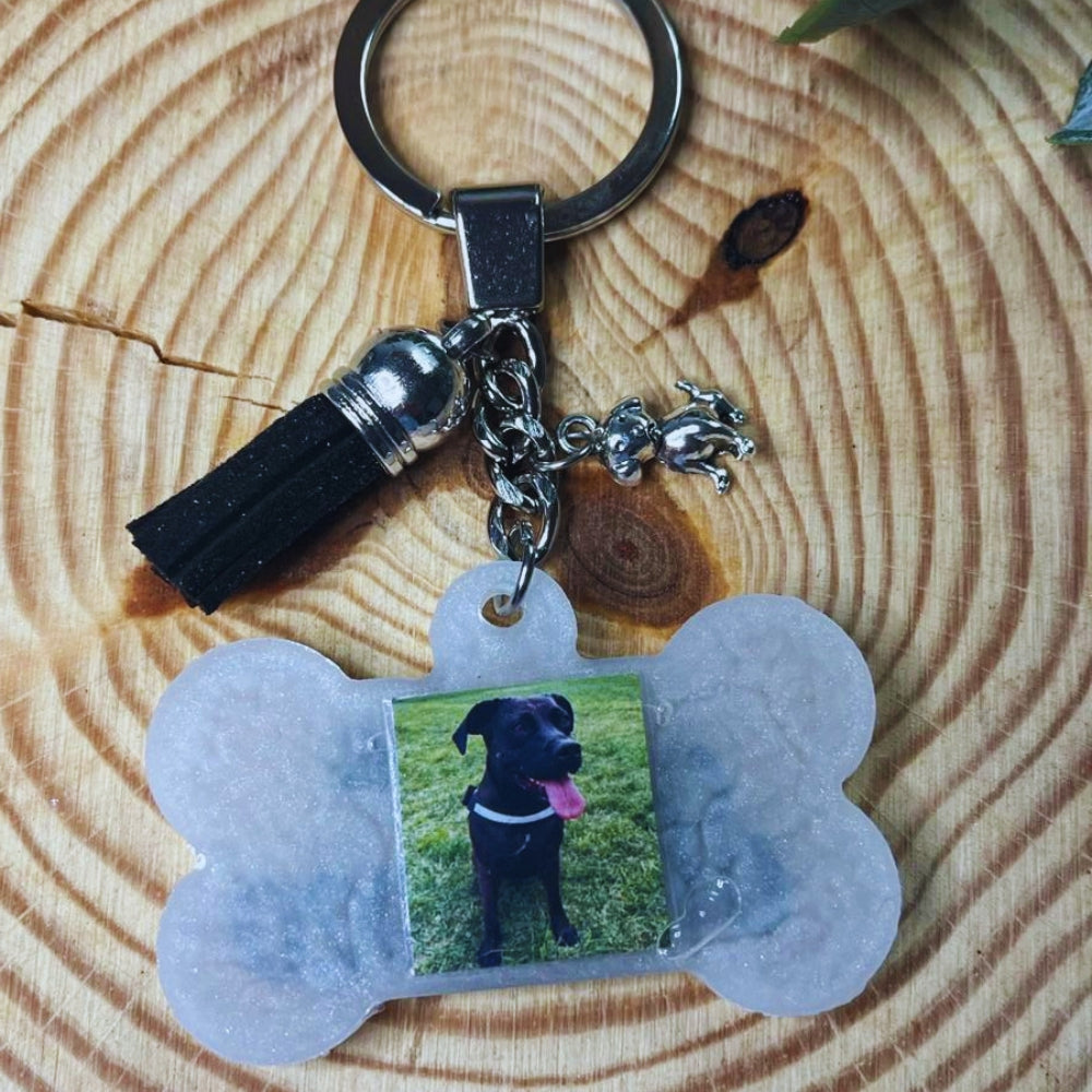 Llaveros personalizados con la foto de tu mascota