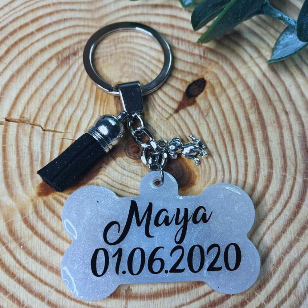 Llaveros personalizados con la foto de tu mascota