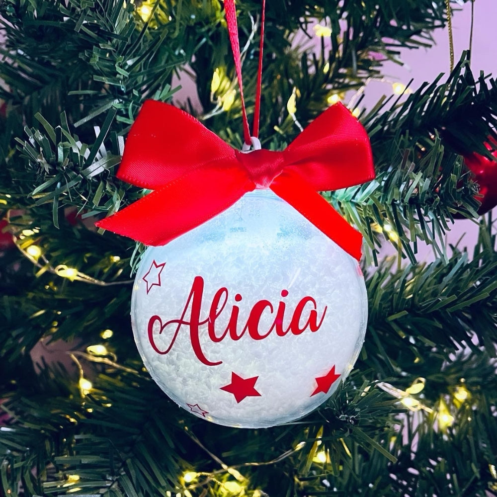 Adorno navideño en forma de bola