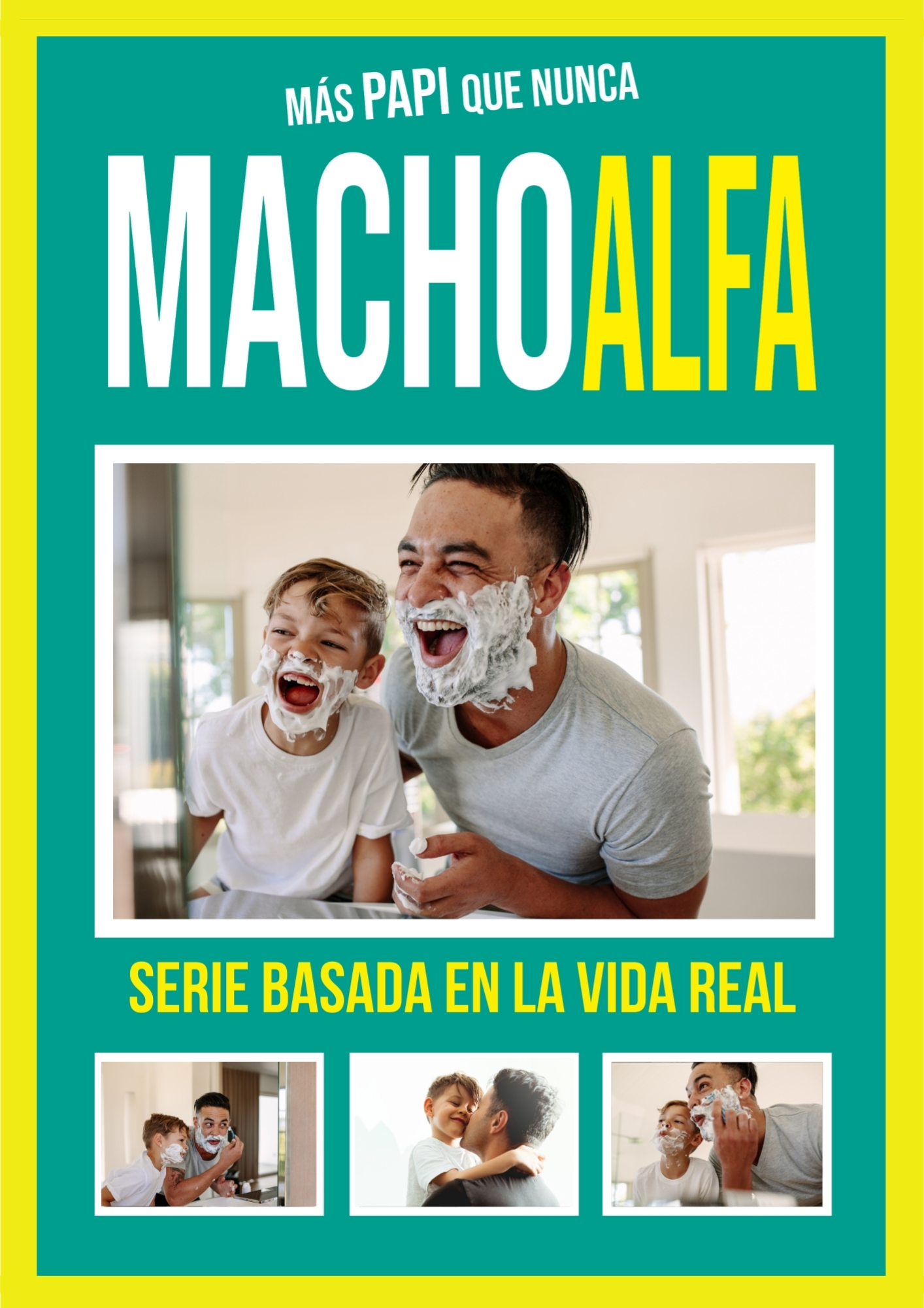Cuadro Personalizado "Machos Alfa" - Edición Día del Padre