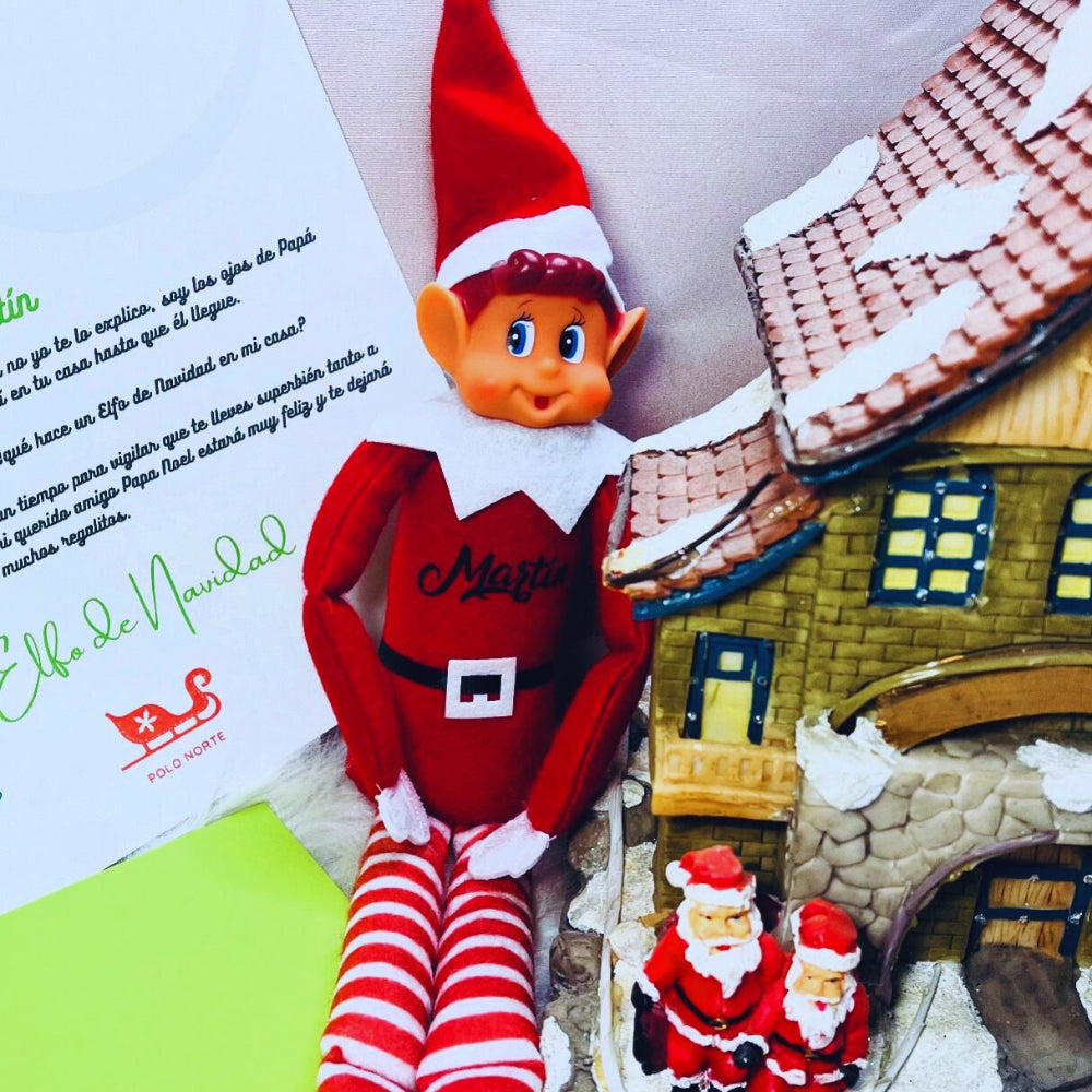 ¡Adopta a tu Elfo Travieso Personalizado y prepárate para unas Navidades llenas de risas!