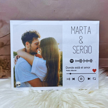 Placa de Spotify Personalizada