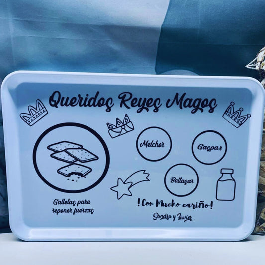 Bandeja personalizada Reyes Magos